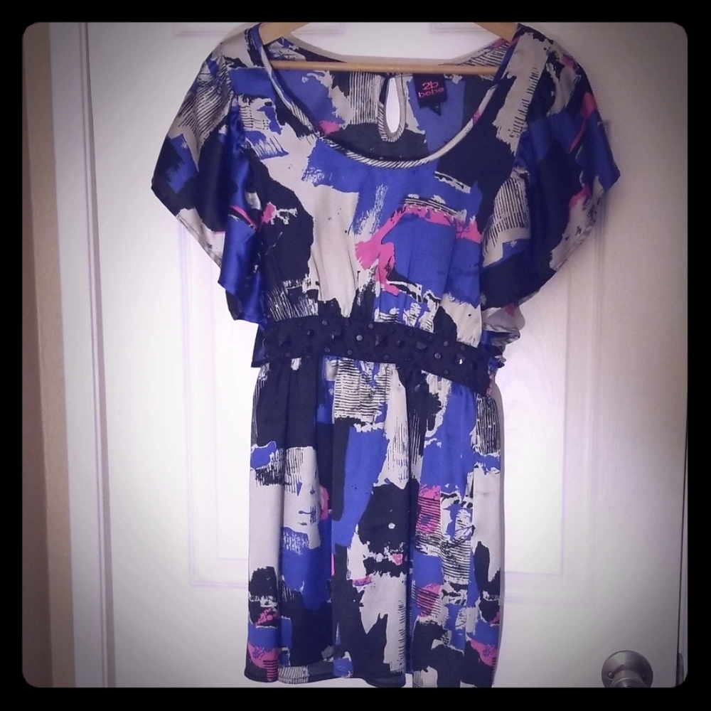 2b Bebe Short Dress Size Small